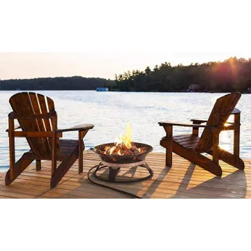 Portable 21-inch 58,000 BTU Fire Bowl for Outdoor Fun