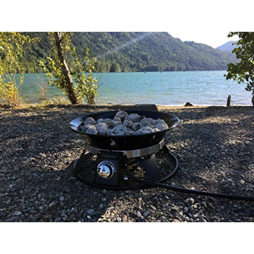 Portable 21-inch 58,000 BTU Fire Bowl for Outdoor Fun
