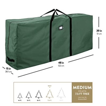 Durable Zober Storage Bag for 7.5 Ft Christmas Trees