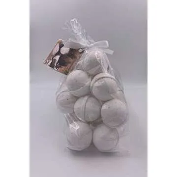 SpaPure COCONUT VANILLA Bath Bombs - 14 Bath Fizzies with Shea Butter, Ultra Moisturizing (12 Oz) ...Great for Dry Skin (Coconut Vanilla FBA)