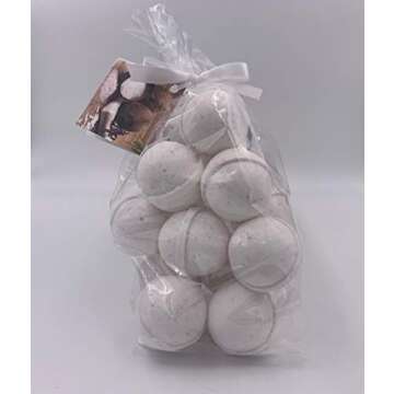 SpaPure COCONUT VANILLA Bath Bombs - 14 Bath Fizzies with Shea Butter, Ultra Moisturizing (12 Oz) ...Great for Dry Skin (Coconut Vanilla FBA)