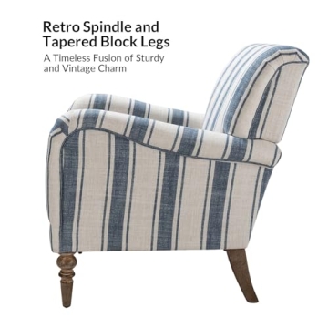 HULALA HOME Stylish Modern Accent Chair for Living Room