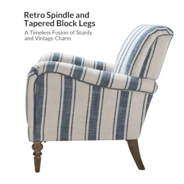 HULALA HOME Stylish Modern Accent Chair for Living Room