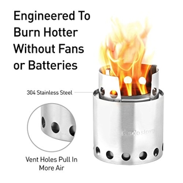 Solo Stove Lite - Ultralight Portable Wood Burning Camp Stove
