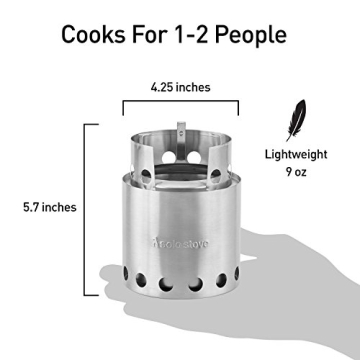 Solo Stove Lite - Ultralight Portable Wood Burning Camp Stove