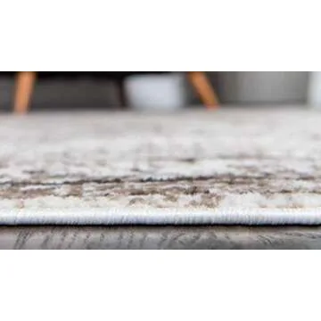 Elegant Unique Loom Sofia Area Rug for All Floor Types