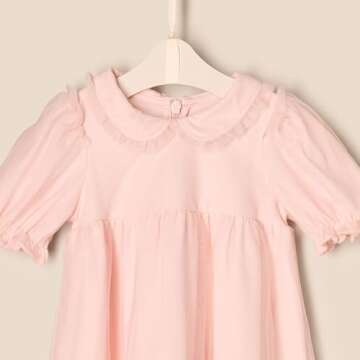 Elegant Sofia Grainge Baby Girls' Tulle Dress in Light Pink