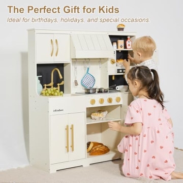 inFUNSAME Kids Play Kitchen Set: Interactive & Fun Toy