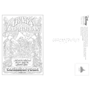 Art of Coloring: Poster Art of the Disney Parks: 36 Postcards to Inspire Creativity for Christmas