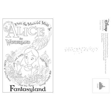 Art of Coloring: Poster Art of the Disney Parks: 36 Postcards to Inspire Creativity for Christmas