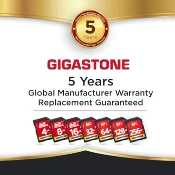 GIGASTONE 128GB High-Speed SD Card for Photographers