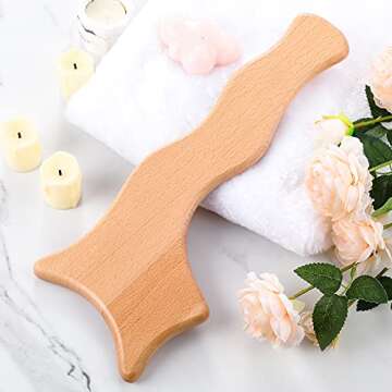 Wooden Gua Sha Tool for Effective Lymphatic Drainage