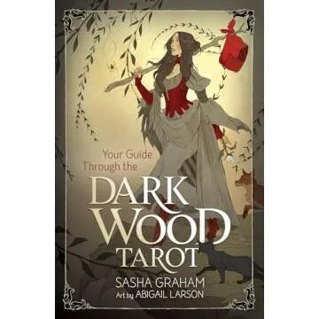 Dark Wood Tarot Deck for Spiritual Exploration