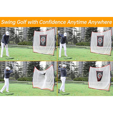Golf Impact Nets for Indoor Outdoor Practice and Fun