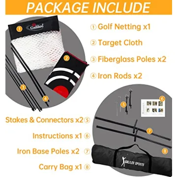 Golf Impact Nets for Indoor Outdoor Practice and Fun