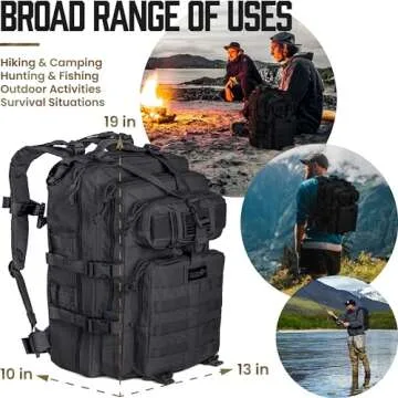 Tacticon 24BattlePack Tactical Backpack for Adventurers
