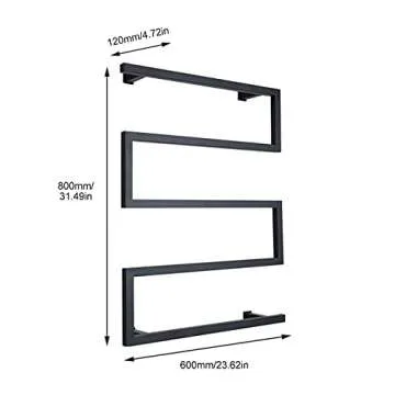 Electric Wall Mounted Towel Warmer for Any Bathroom