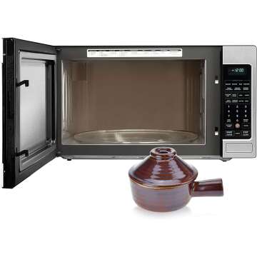 Microwave Cooker for Single-Serve Soups & Dishes