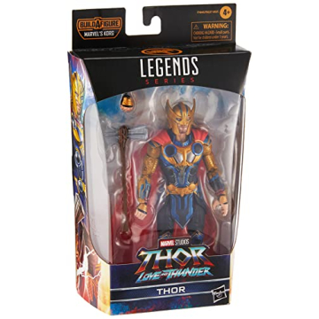 Marvel Legends Series Thor: Love and Thunder 6-Inch Action Figure - Collectible Toy with 3 Accessori...