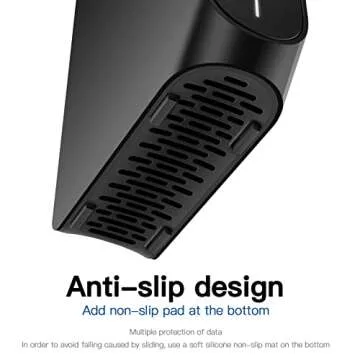 UnionSine 10TB External Hard Drive - Compact & Fast Storage