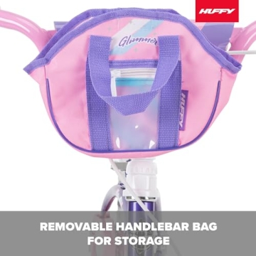 Vibrant Huffy Kids Bike with Training Wheels and Adjustable Seat