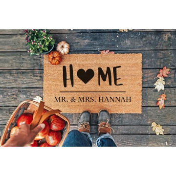 Custom Family Name Doormat for Every Occasion
