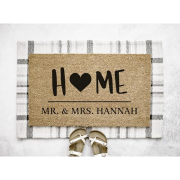 Custom Family Name Doormat for Every Occasion