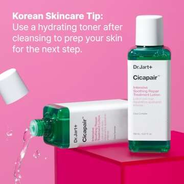 Dr.Jart+ Cicapair Intensive Soothing Repair Treatment Liquid Face Lotion to Reduce Redness | Hydrating Toner | Korean Skin Care, 5.07 Fl Oz
