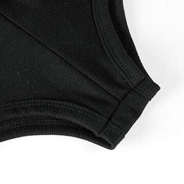 Roselux Women's Sexy Deep V Neck Bodysuit Rompers