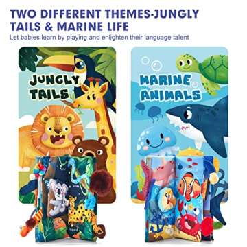 CubicFun Baby Books - Safe Educational Toys for Infants
