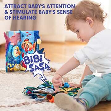 CubicFun Baby Books - Safe Educational Toys for Infants