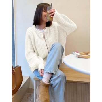 Stylish Wyeysyt Womens Cardigan Sweater for Comfort