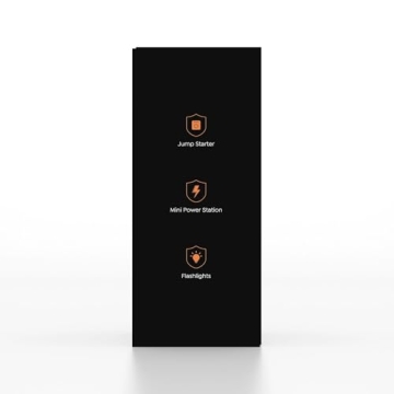 6000A Portable Car Jump Starter & Fast Charging Battery