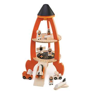 Tender Leaf Cosmic Rocket Set - 11 Pcs Educational Playset