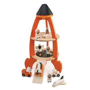 Tender Leaf Cosmic Rocket Set - 11 Pcs Educational Playset