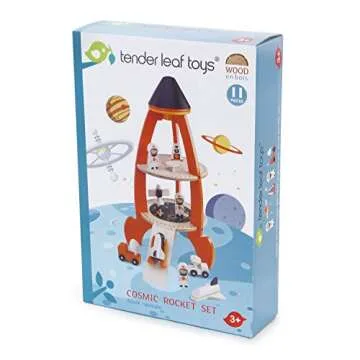 Tender Leaf Cosmic Rocket Set - 11 Pcs Educational Playset