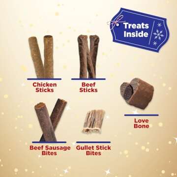 Best Bully Sticks Dog Advent Calendar - 24 Days of Fun