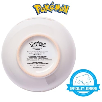 Snorlax Ceramic Ramen Bowl with Chopsticks, 20oz