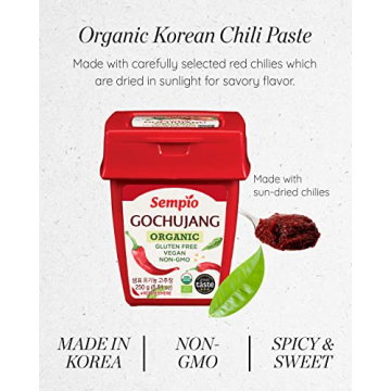 SEMPO Organic Gochujang - Authentic Gluten-Free Korean Sauce