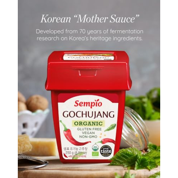 SEMPO Organic Gochujang - Authentic Gluten-Free Korean Sauce