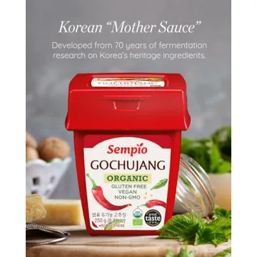 SEMPO Organic Gochujang - Authentic Gluten-Free Korean Sauce