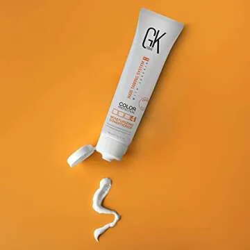 GK HAIR Global Keratin Moisturizing Conditioner (100ml/3.4 Fl Oz) for Hydrating Color Protection Dry Damage Curly Frizzy Color Treated Hair Repair Organic Paraben Sulfate Free All Hair Types