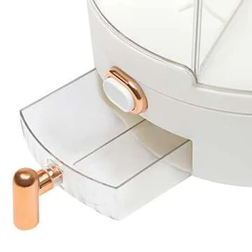 DYNAMI 360° Rotating Grain Dispenser for Easy Storage