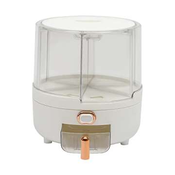 DYNAMI 360° Rotating Grain Dispenser for Easy Storage