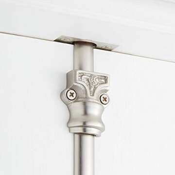 Signature Hardware 436218 Dalston Solid Brass Cremone Bolt for 6' Windows - Antique Brass