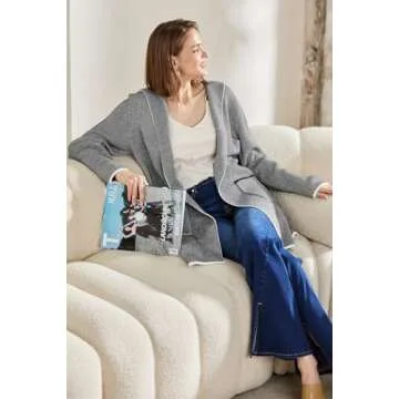 Chic Oversized Knit Cardigan Sweaters for Women