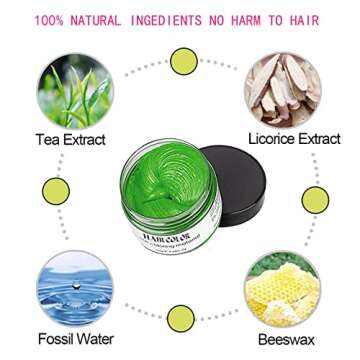 Acosexy Instant Temporary Hair Color Wax for Parties