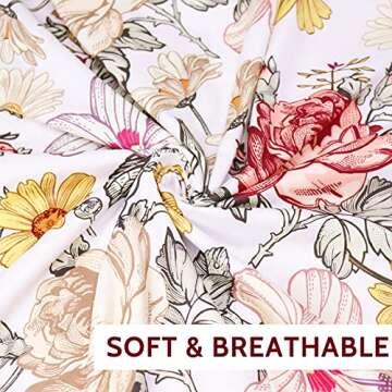 Newborn Lounger Cover for Boys Girls, Removable Cover for Infant Lounger Pillow, Soft Snug Fitted Baby Lounger Slipcover,Floral