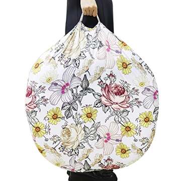 Newborn Lounger Cover for Boys Girls, Removable Cover for Infant Lounger Pillow, Soft Snug Fitted Baby Lounger Slipcover,Floral