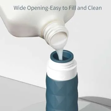 20Pack Travel Bottles Set for Toiletries,Tsa Approved Leak Proof Travel Size Containers Jars,Silicone Squeezable Travel Essentials Accessories for Shampoo Conditioner Lotion(Color-T1)